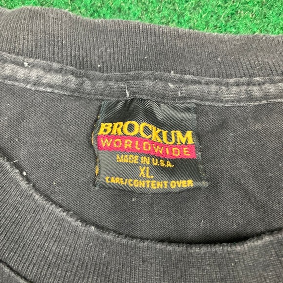 Vintage ACDC Shirt Mens XL Black 1996 Ballbreaker World Tour Concert Brockum 90s - Picture 6 of 14